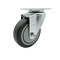 Service Caster FG25656 Rubbermaid Cube Utility Truck Quiet Replacement Swivel Caster RUB-SCC-20S414-TPRB - alternate 1
